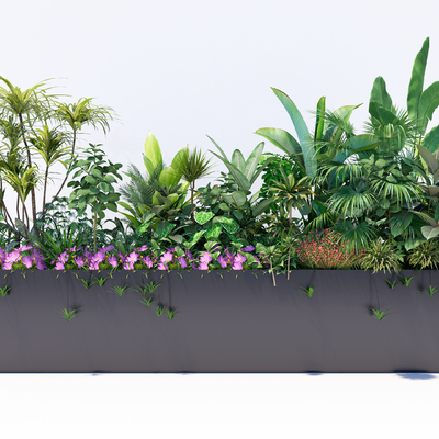 flowerbed flower box