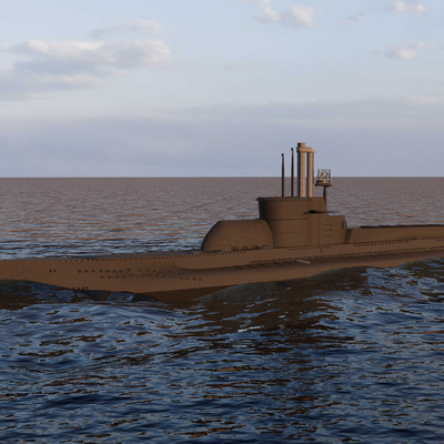 diesel-electric submarine