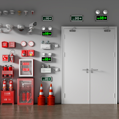 Fire Door Fire Hydrant Emergency Lighting Fire Equipment