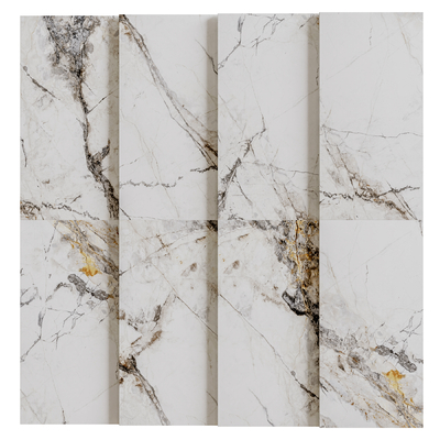 Marble wall ground