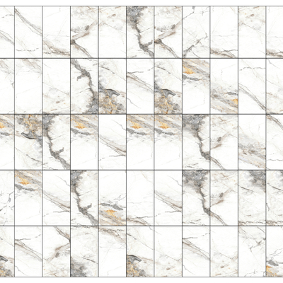 Marble floor tile