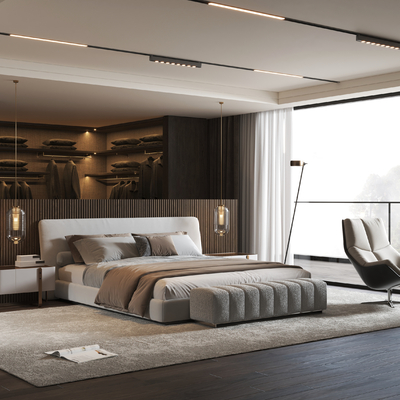 Minotti bedroom