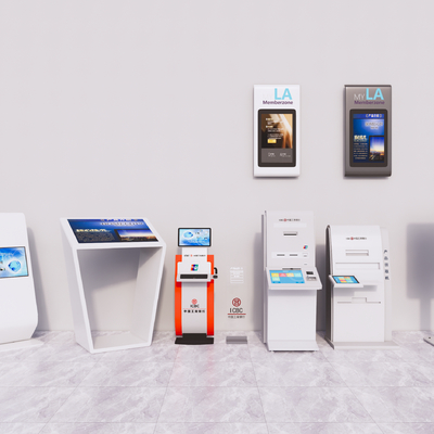 Touch all-in-one intelligent display automatic ticket machine