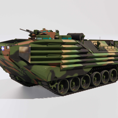 Amphibious armored vehicle