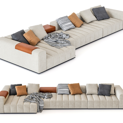 Minotti multi-person sofa