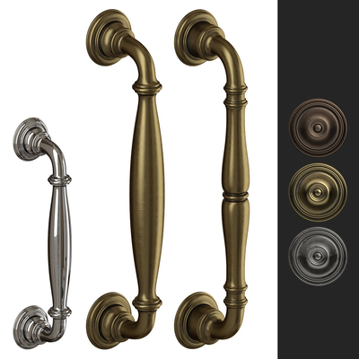 European-style door handle handle