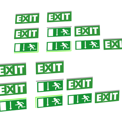 Safety Exit Signs