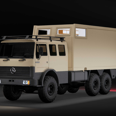 Mercedes-Benz RV Camper Car Adventure Car