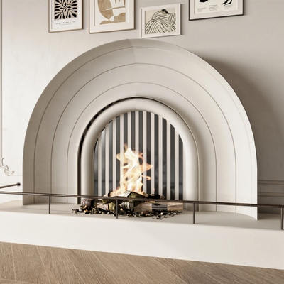 French Fireplace Flame