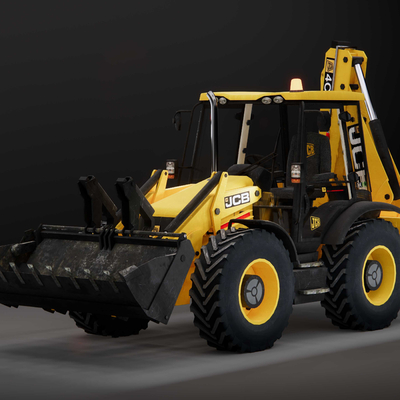 Forklift excavator engineering vehicle