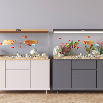 Aquarium fish tank fish tank cabinet