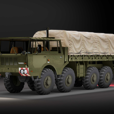 Military Transport Truck Too Drag 8X8 Truck