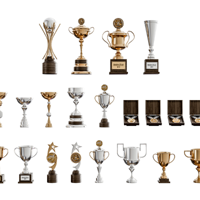 Trophy Medal Ornaments