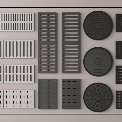 Rainwater Grate Drainage Manhole Cover