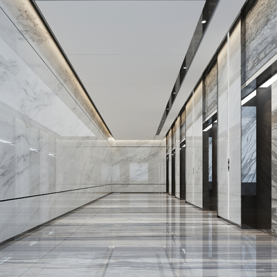 Office aisle corridor