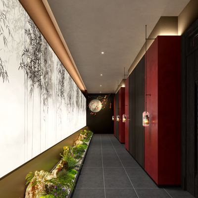 Hotel Corridor