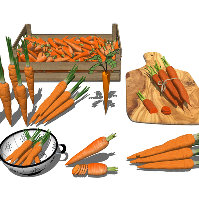 carrots vegetables fruits