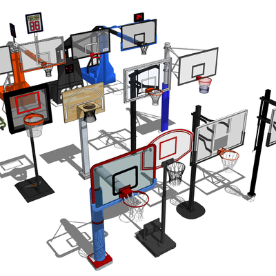 basketball net basketball stand