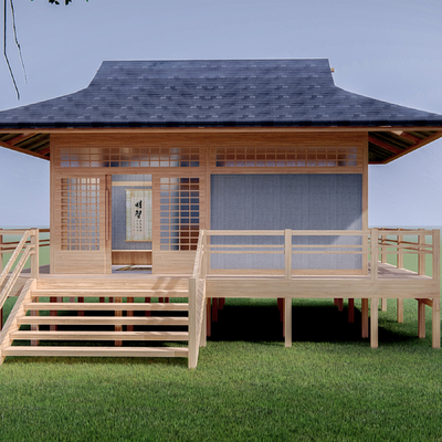 Japanese Casual Wooden House