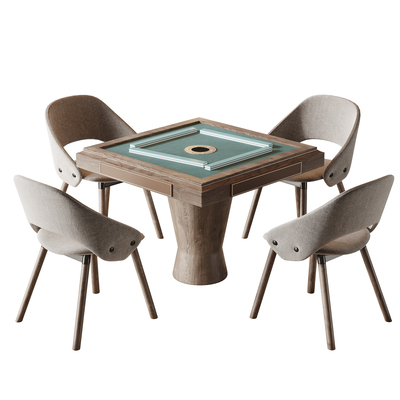 Mahjong Table and Chair Chess and Card Table