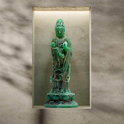 New Chinese Jade Guanyin Ornaments Guanyin Ornaments