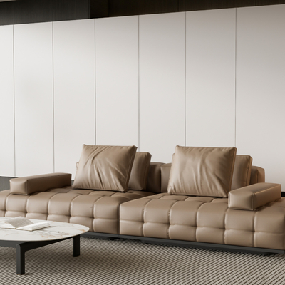 Minotti double sofa