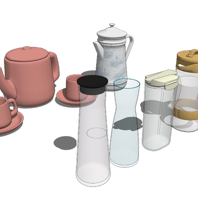 Transparent kettle cup