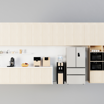 Tea cabinet in pantry