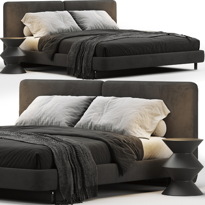 Minotti double bed