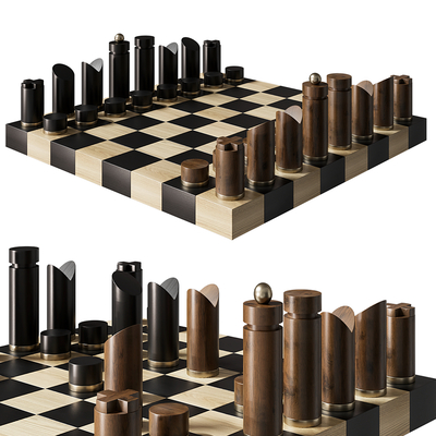 Chess ornaments