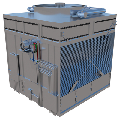 Large mechanical and electrical equipment cooling tower