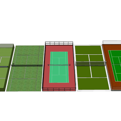 tennis court badminton court