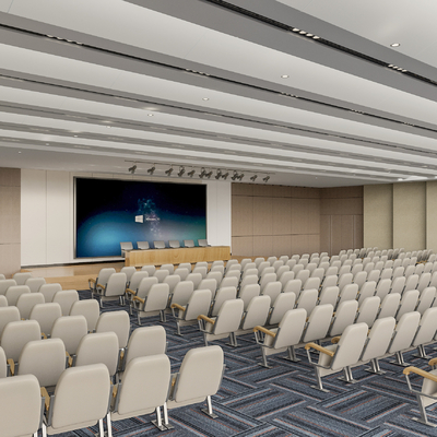 Modern lecture hall conference room