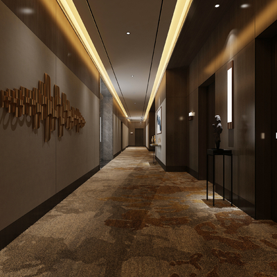 New Chinese Hotel Aisle