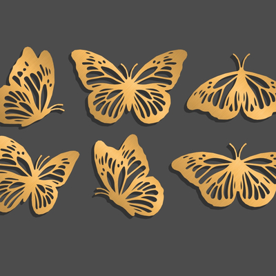 Butterfly silhouette Icon