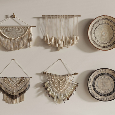 Silent Tassel Woven Wall Decoration