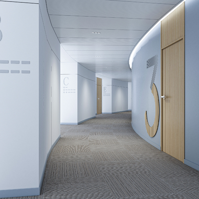 Hotel Entrance Corridor