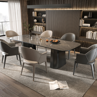 Minotti Dining Table and Chair