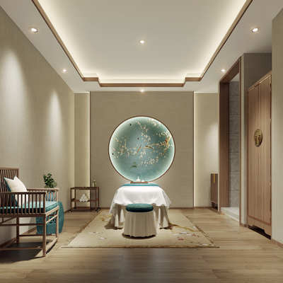 New Chinese Beauty Salon SPA Room Nursing Room