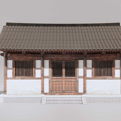 Chinese-style Folk House Inverted Seat House