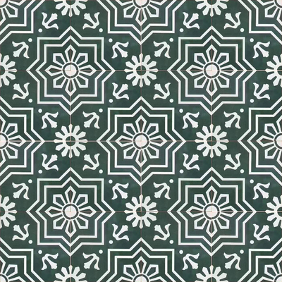 Seamless Retro Nordic Tiles