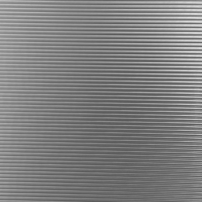 Aluminum emboszed plate natural color striped plate