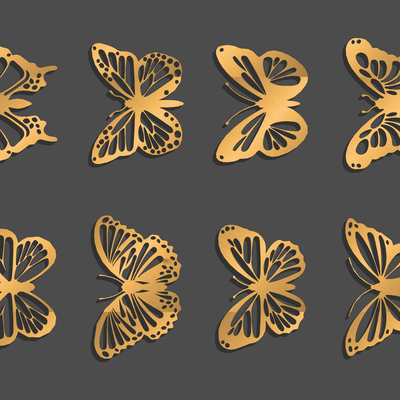 Butterfly silhouette Icon