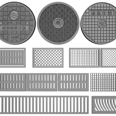 manhole cover rainwater grate drainage well cover