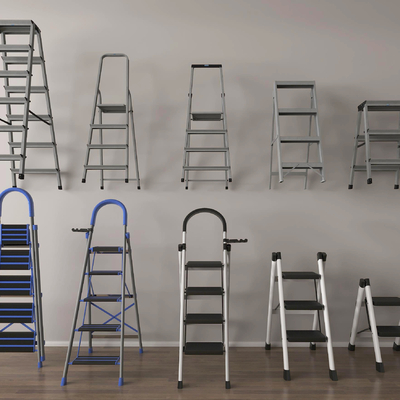 Low Ladder Folding Ladder Safety Ladder