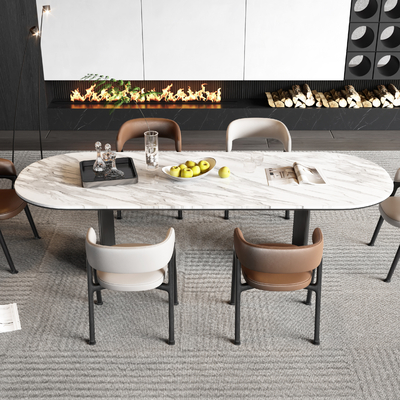 Minotti Dining Table and Chair