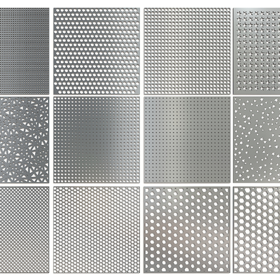 Modern Punched Plate Perforated Aluminum Plate