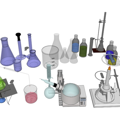 Experimental test tube medical equipment