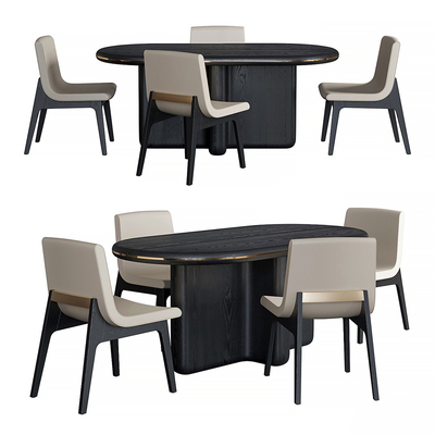 Poliform Dining Table and Chair