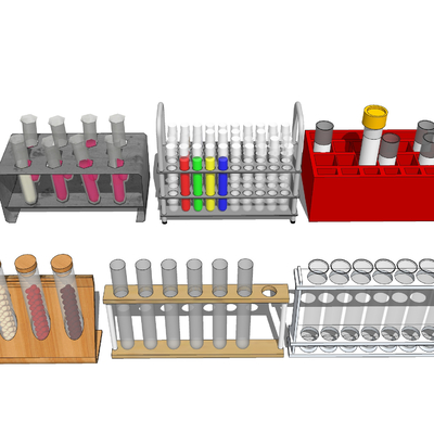 Glass Test Tube Chemical Experimental Equipment